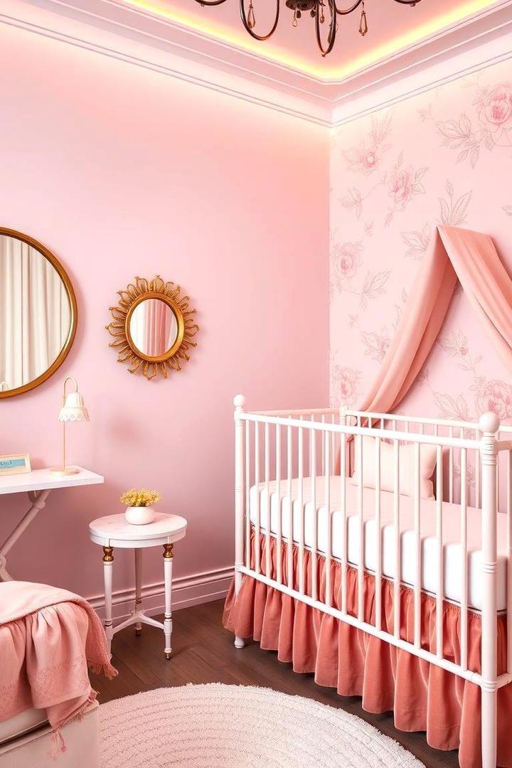 Delicate Blush Pink - 30 Nursery Color Ideas