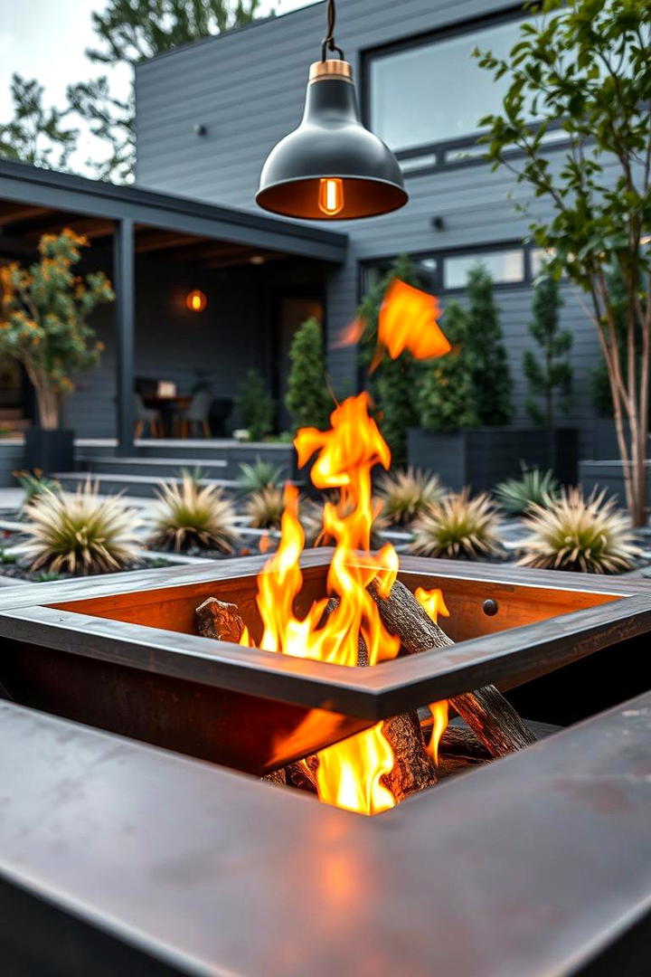 Designer Metal Spark - 21 Fire Pit Ideas