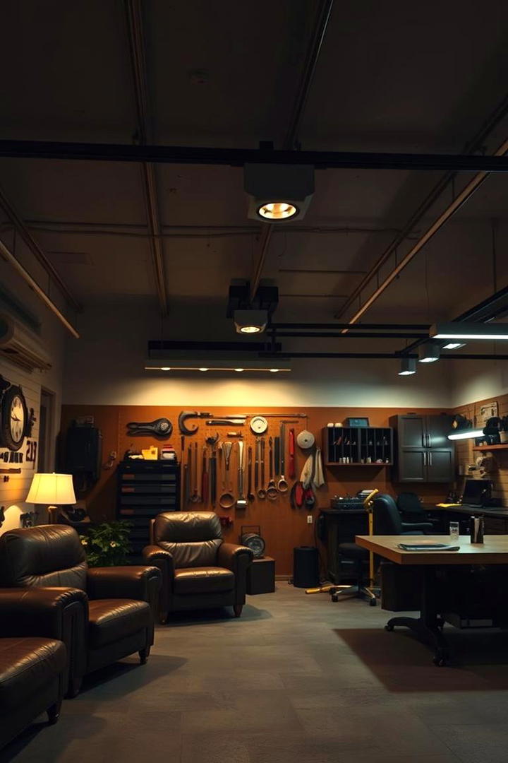 Dimmable Lighting Solutions - 30 Garage Lighting Ideas