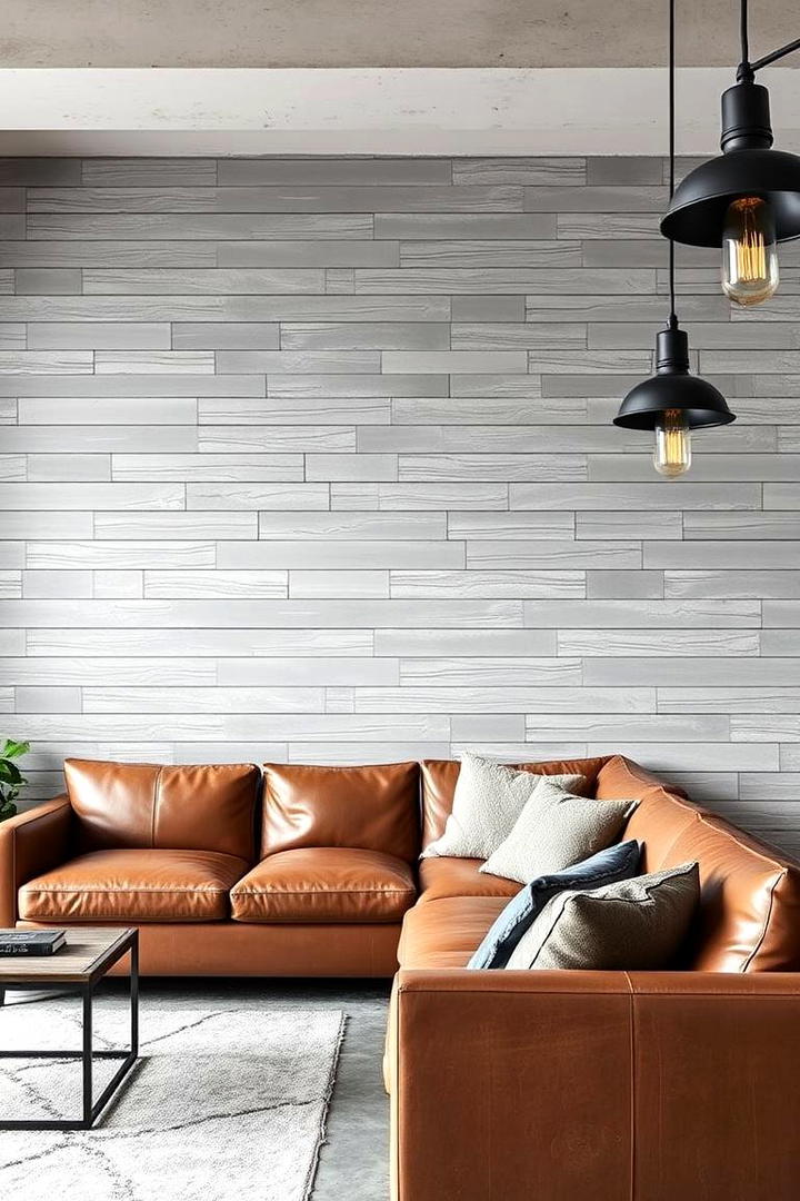 Distressed Shiplap Accent Wall - 21 shiplap accent wall ideas