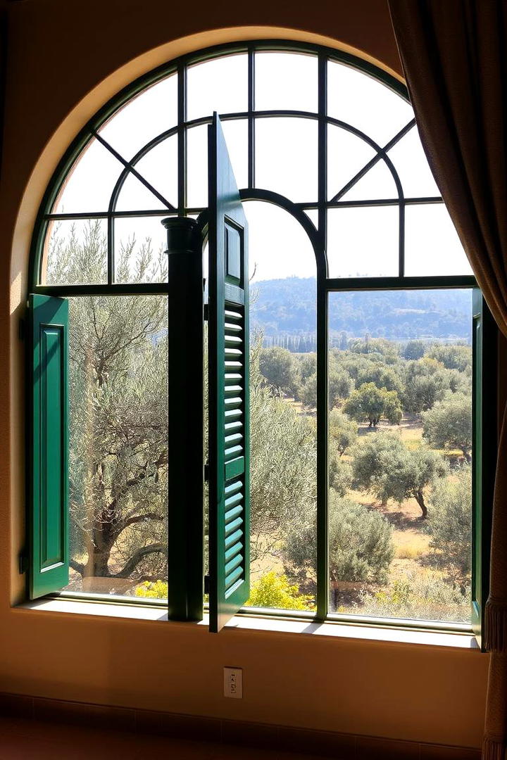 Dramatic Arched Windows - 30 Spanish Mediterranean House Ideas