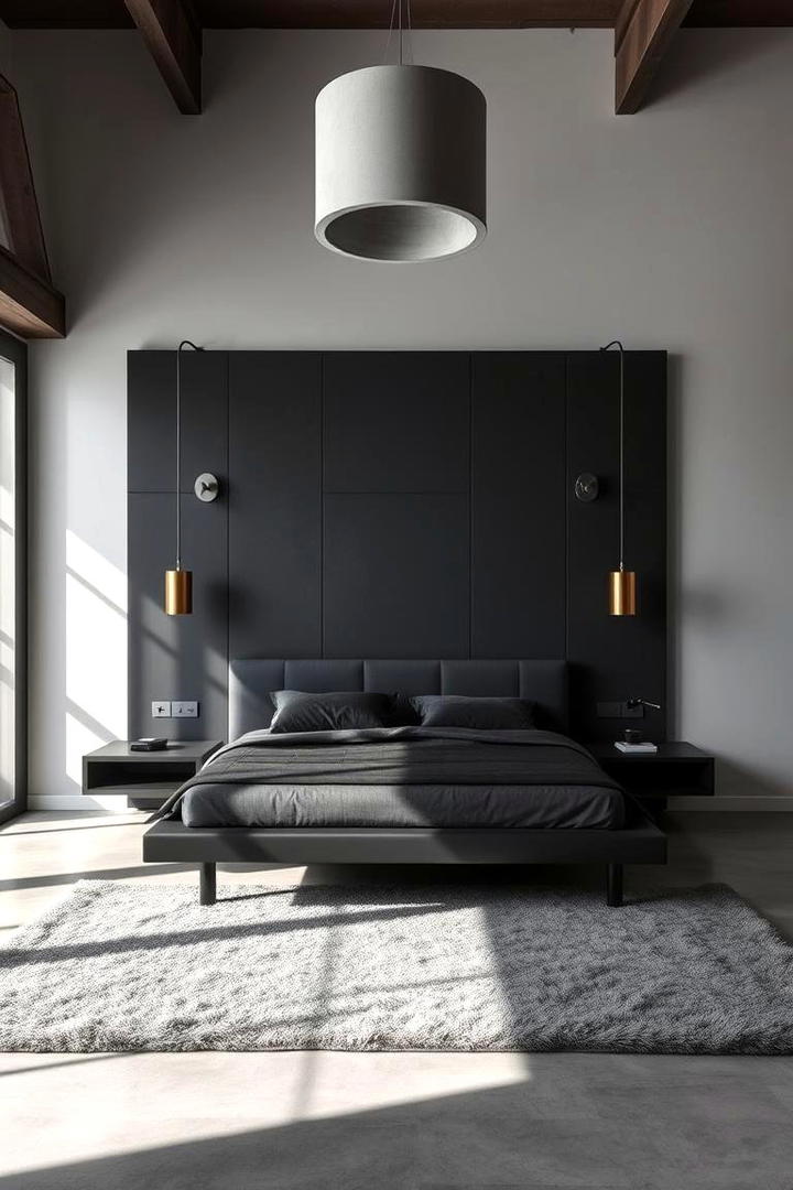 Dramatic Charcoal Depth - 21 Bedroom Paint Colors