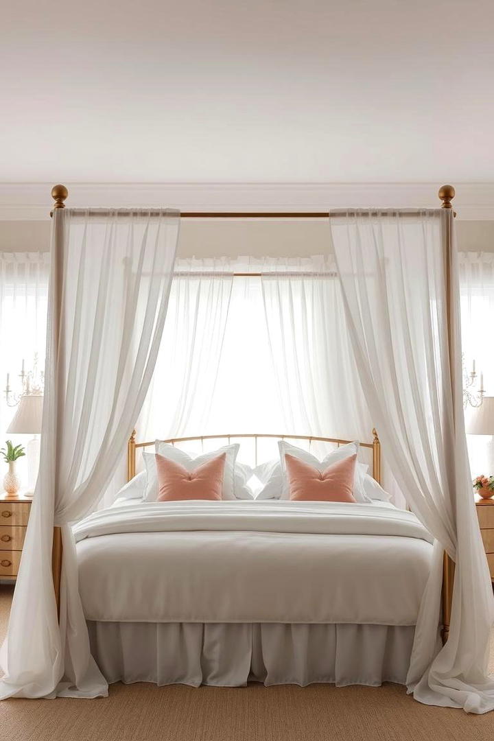 Dreamy Canopy Bed - 30 Bedroom Ideas For Couples