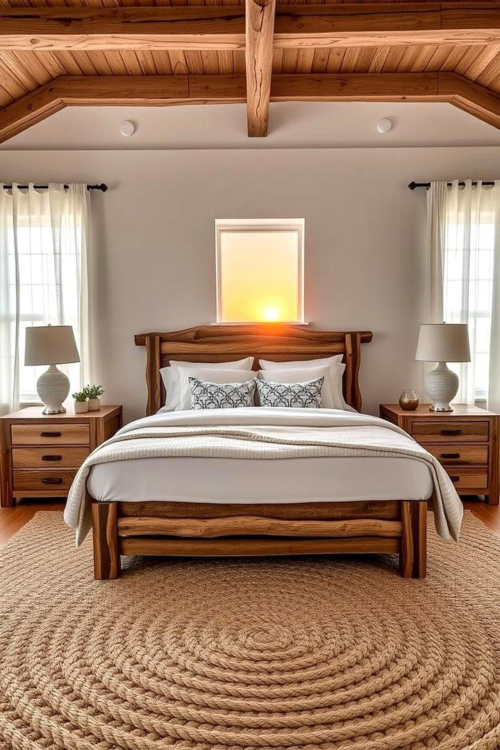 Driftwood and Rustic Elements - 21 Coastal Bedroom Ideas