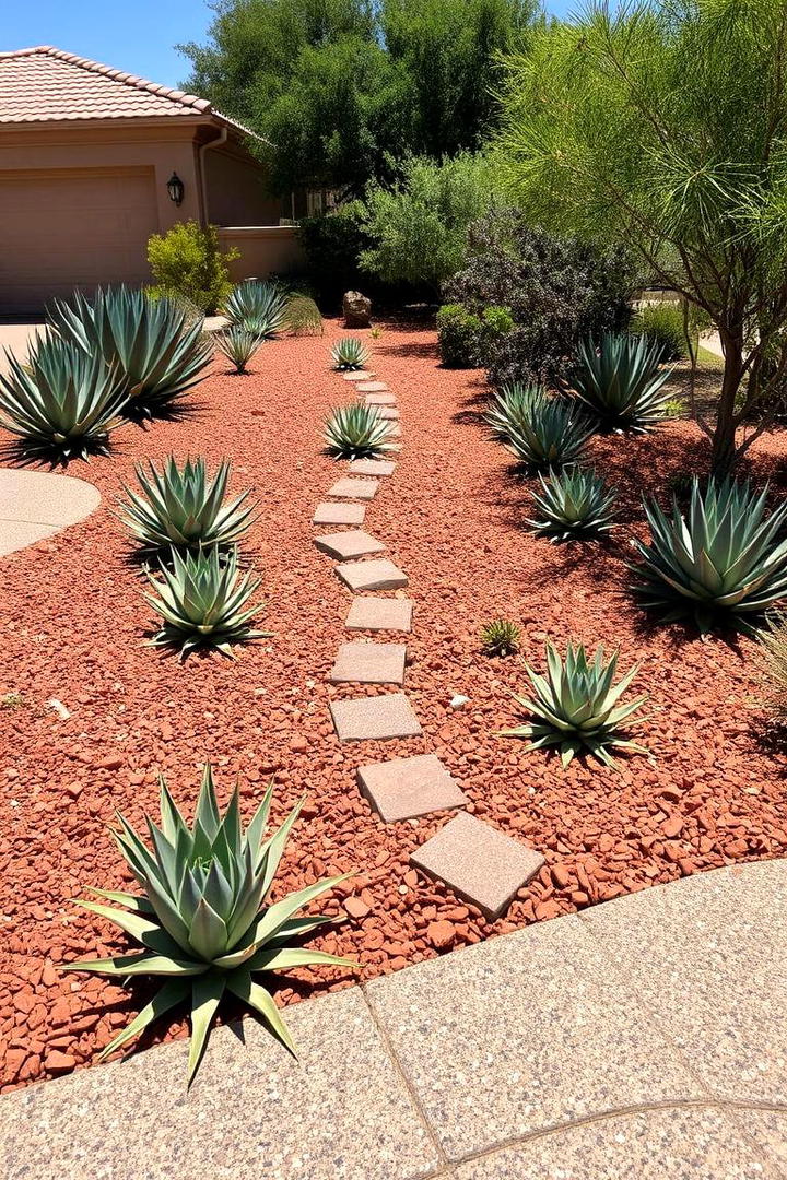 Drought Resistant Xeriscaping - 30 Driveway Landscape Ideas