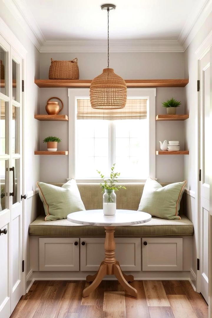 Dual Purpose Pantry Nook - 21 Larder Cupboard and Pantry Ideas for Your Kitchen