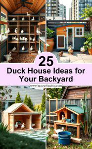 Curated visual reference: Fresh Look at 25 Duck House Ideas For Your Backyard
