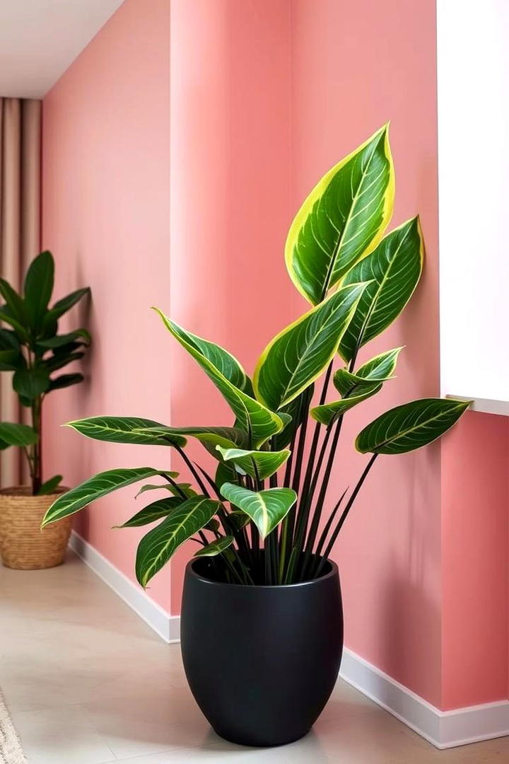 Dumb Cane Bold Striking Leaves - 30 Indoor Plants That Dont Need Sun