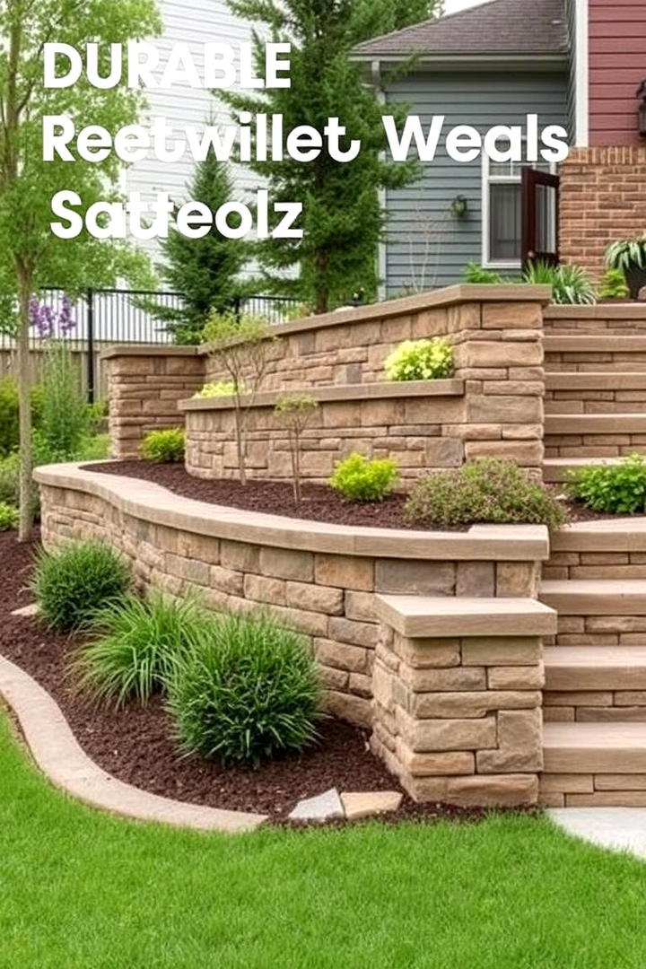 Durable Retaining Wall Solutions - 21 Hardscape Ideas