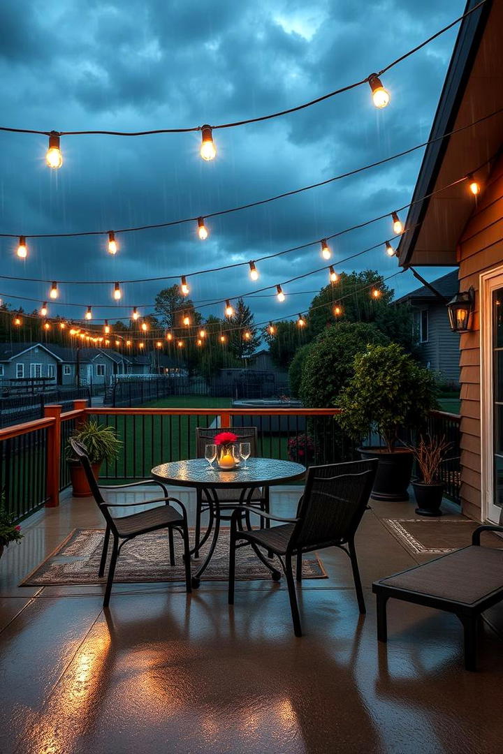 Durable Weather Resistant Lights - 21 Patio String Light Ideas