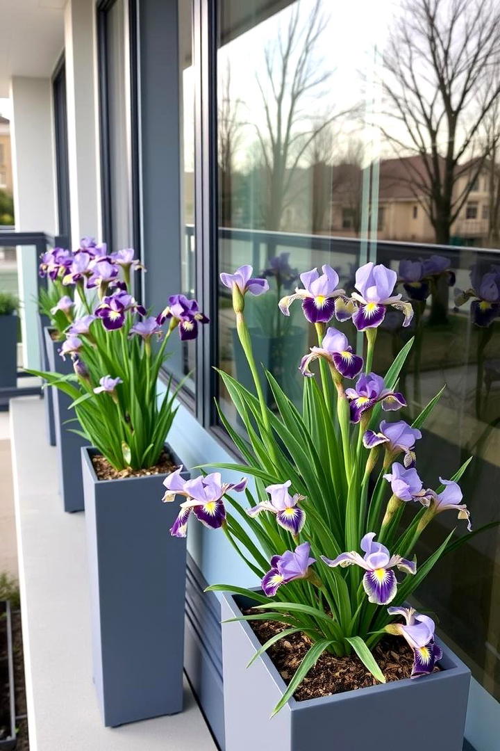 Dwarf Iris - 30 Flowering Plants for Balcony