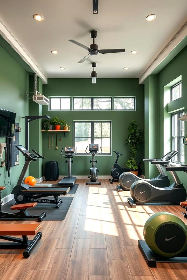 Dynamic Home Gym Energy - 21 Sage Green Paint Color Ideas