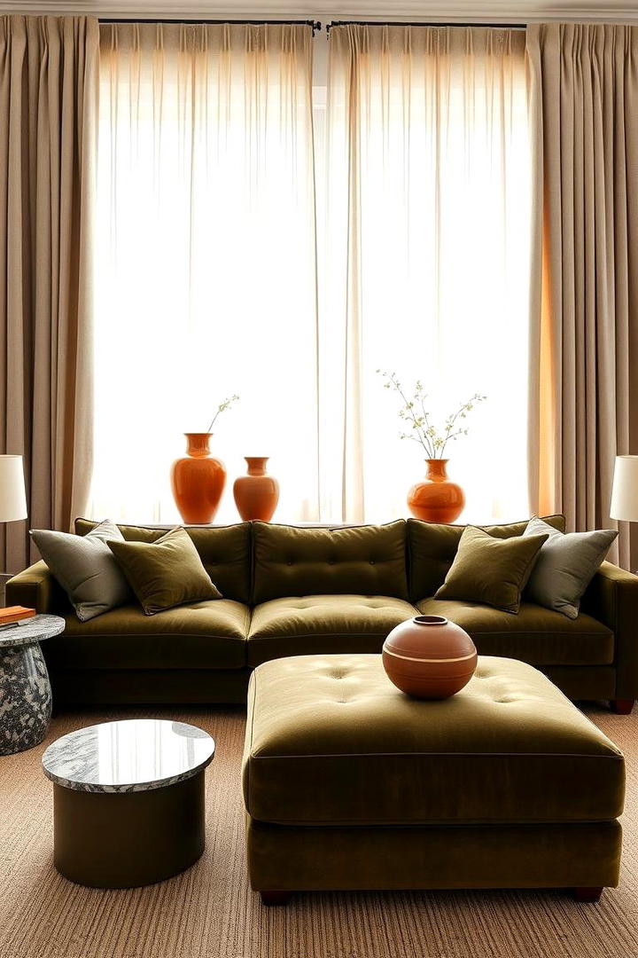 Earth Toned Furniture Choices - 30 Fall Living Room Ideas