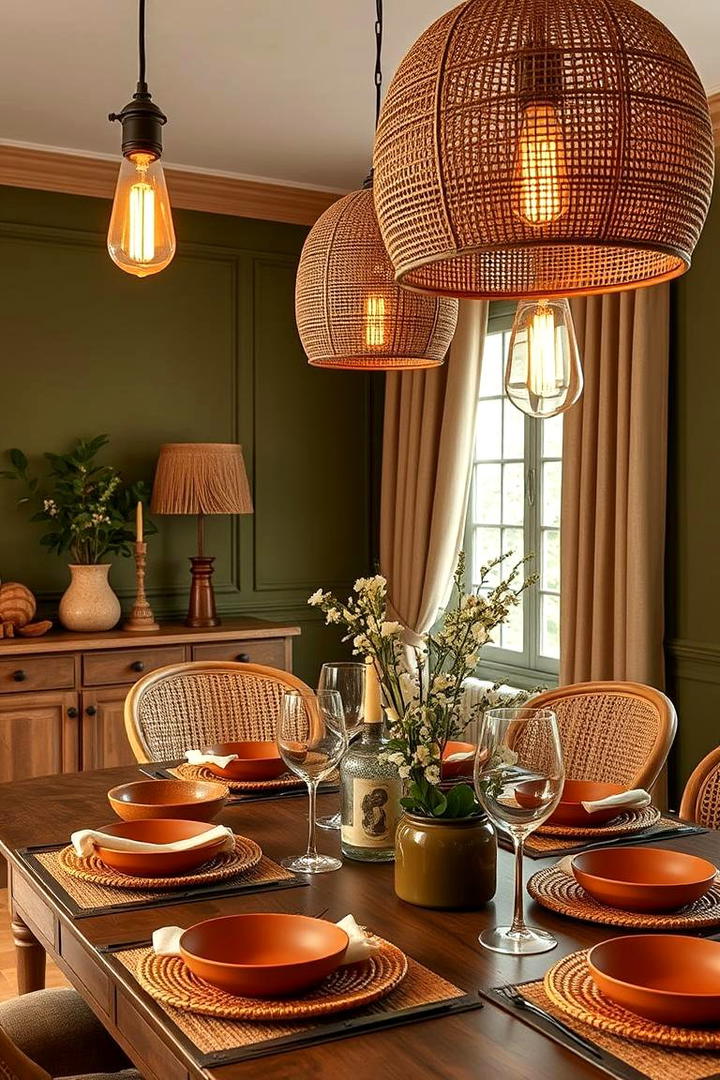 Earthy Tone Elegance - 30 Mid-century Modern Dining Rooms