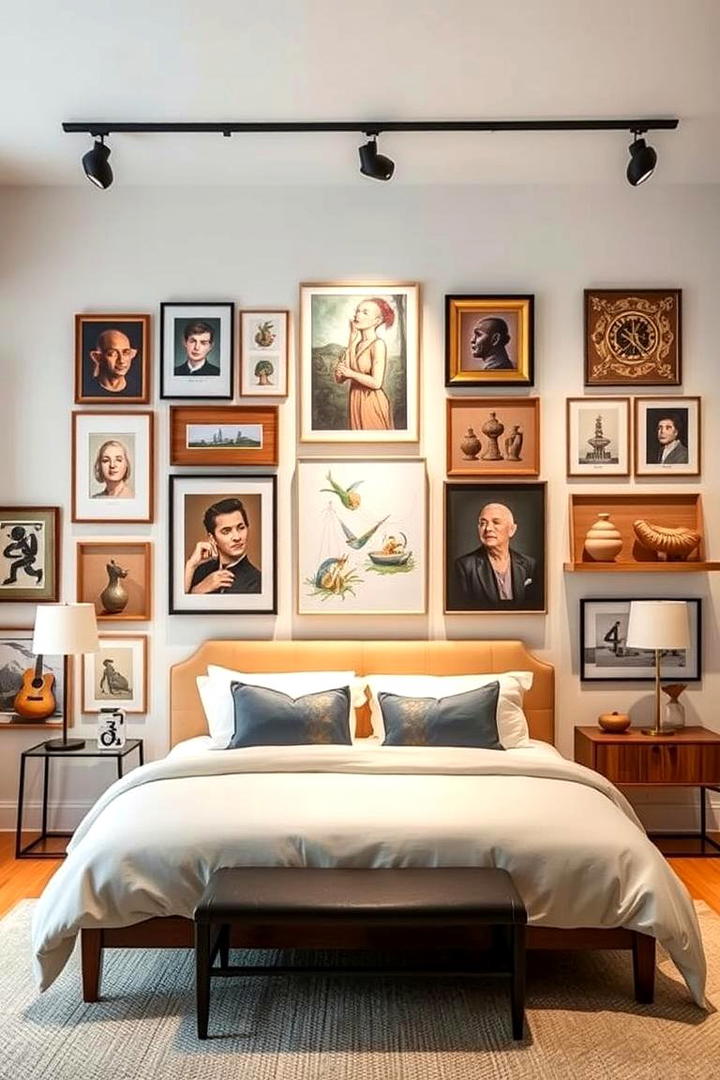 Eclectic Art Displays - 21 Teen Bedroom Ideas