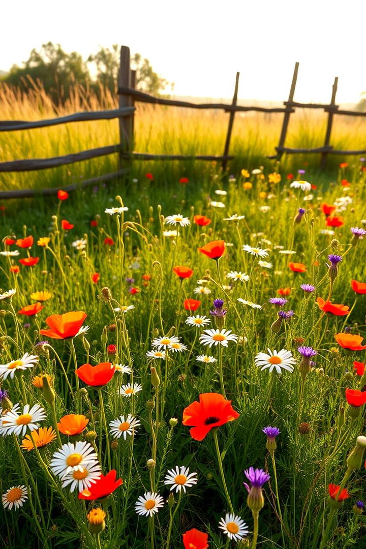 Eclectic Cottage Wildflower Mix - 21 Flower Bed Ideas