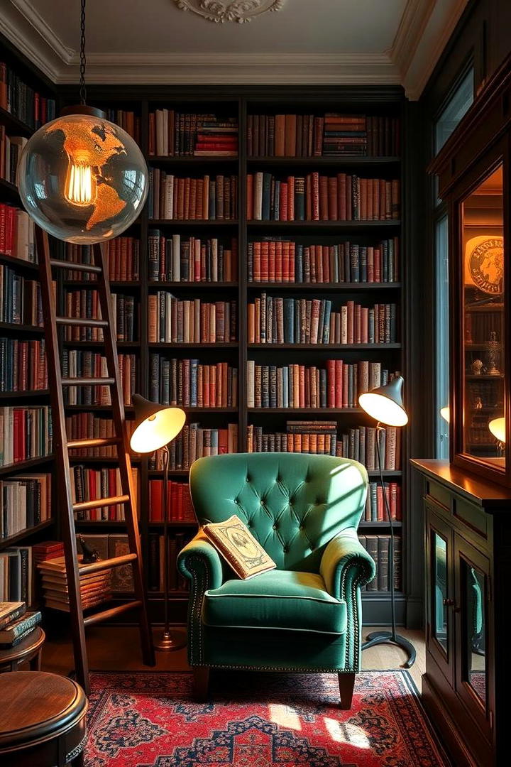 Eclectic Home Library - 30 Home Decor Ideas