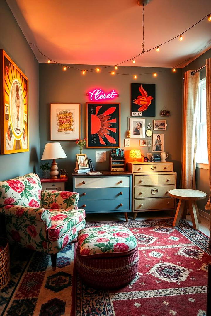 Eclectic Mix and Match Decor - 21 Teen Girl Bedroom Ideas