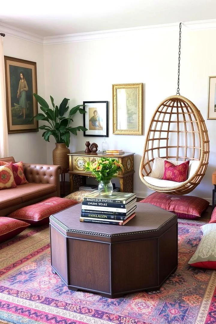 Eclectic Sofa Arrangements - 30 Boho Living Room Ideas