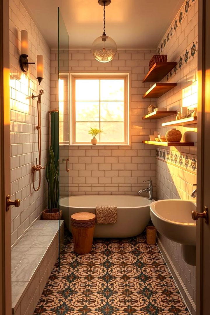 Eclectic Touches - 21 Primary Bathroom Ideas