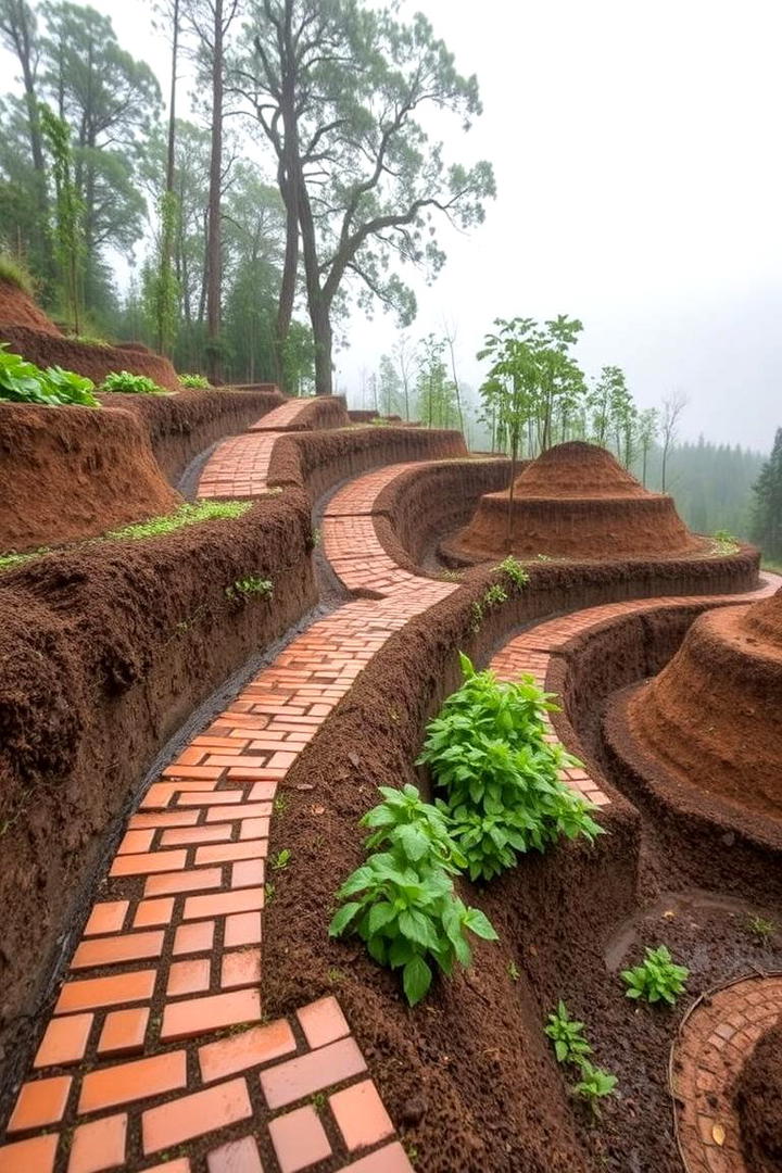 Eco Conscious Sustainable Slope Garden - 30 Sloped Garden Ideas