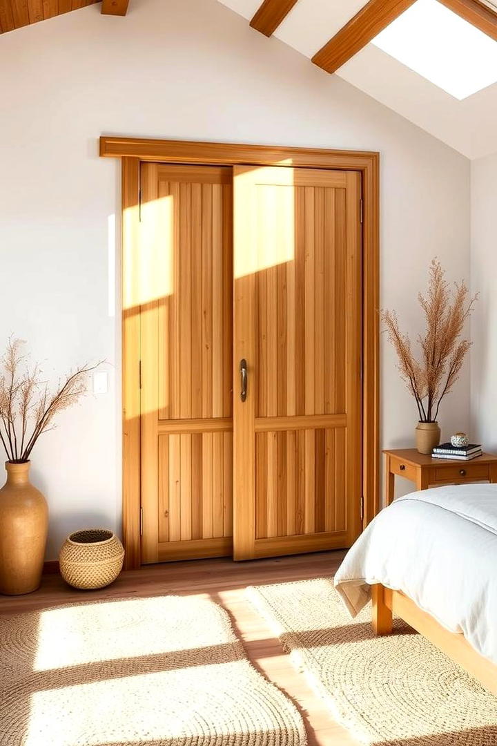 Eco Friendly Bamboo Door - 30 closet door ideas