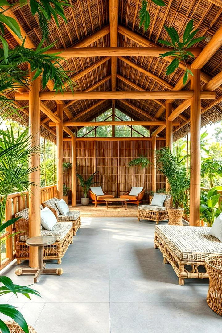 Eco Friendly Bamboo Retreat - 21 Backyard Patio Ideas