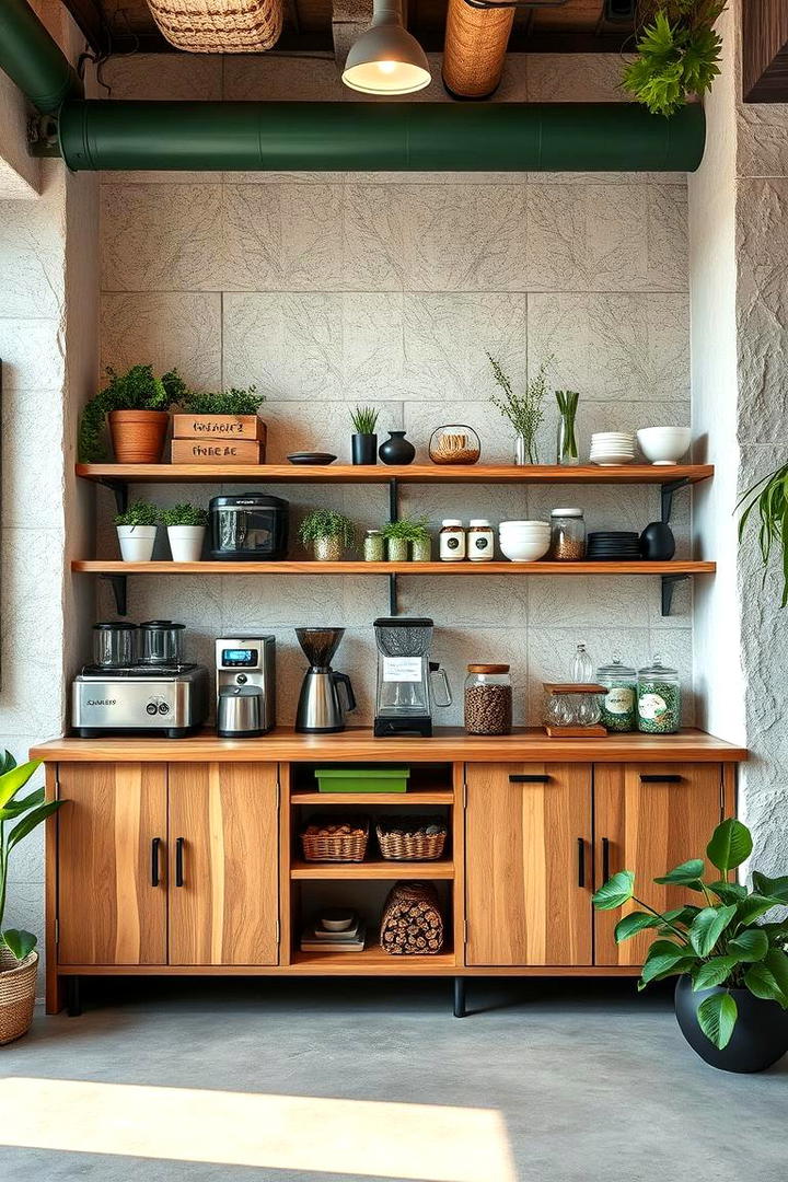 Eco Friendly Coffee Station - 21 Coffee Station Ideas