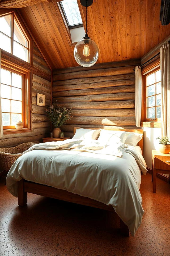 Eco Friendly Design Elements - 30 Rustic Bedroom Ideas