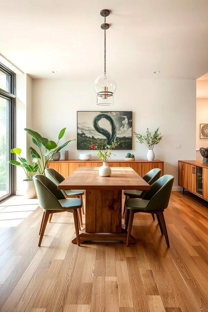 Eco Friendly Dining Room - 21 Dining Room Design Ideas