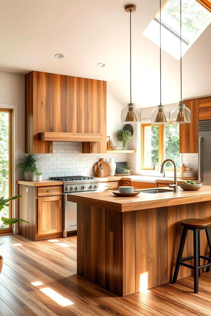 Eco Friendly Finishes - 21 Kitchen Peninsula Ideas