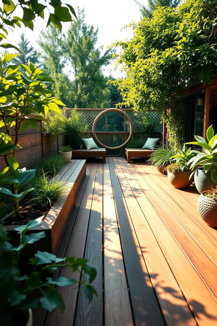 Eco Friendly Floating Deck - 30 Floating Deck Ideas