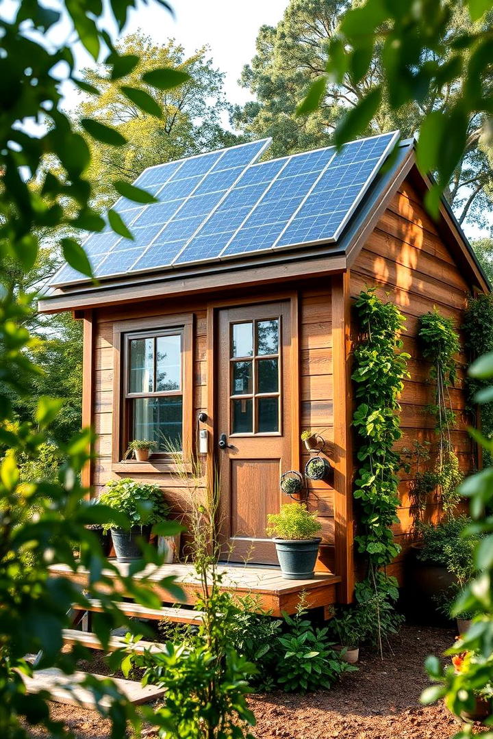 Eco Friendly Green Tiny House - 21 Tiny House Design Ideas