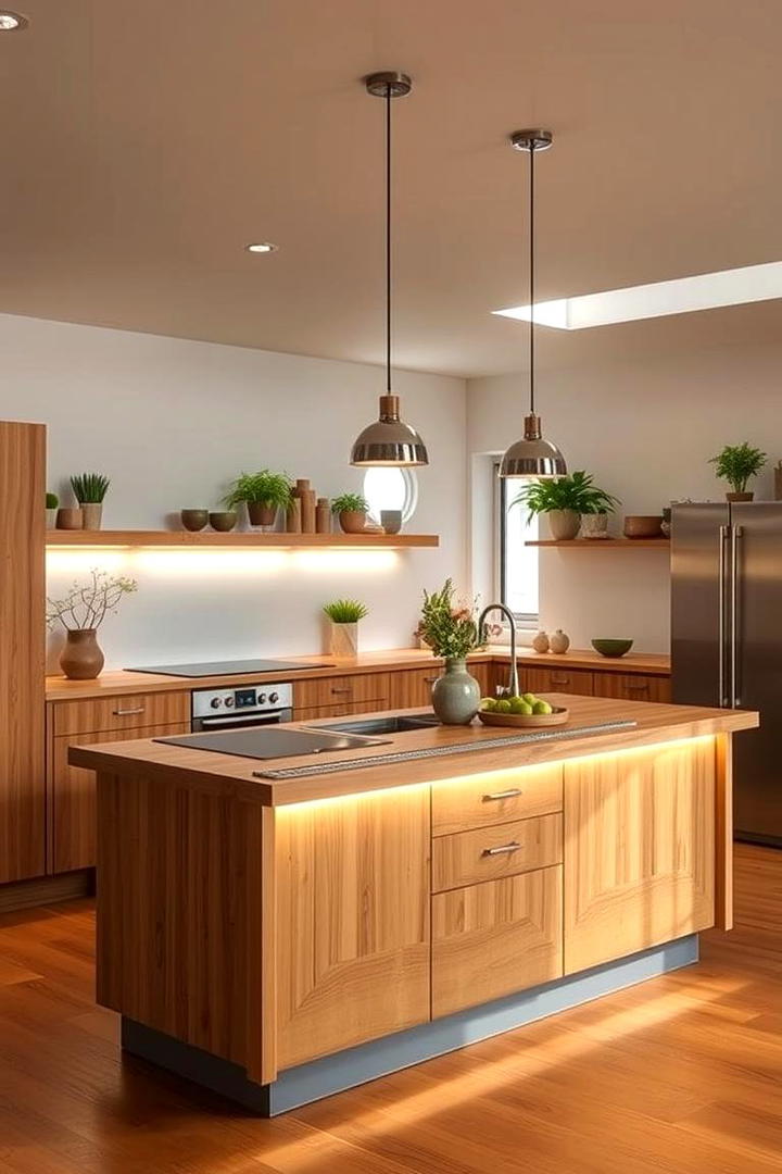 Eco Friendly Illumination - 30 Kitchen Island Lighting Ideas