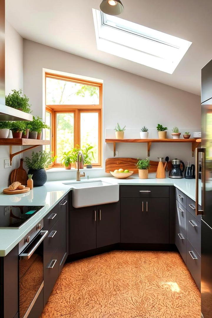 Eco Friendly Materials - 30 Scandinavian Kitchen Ideas