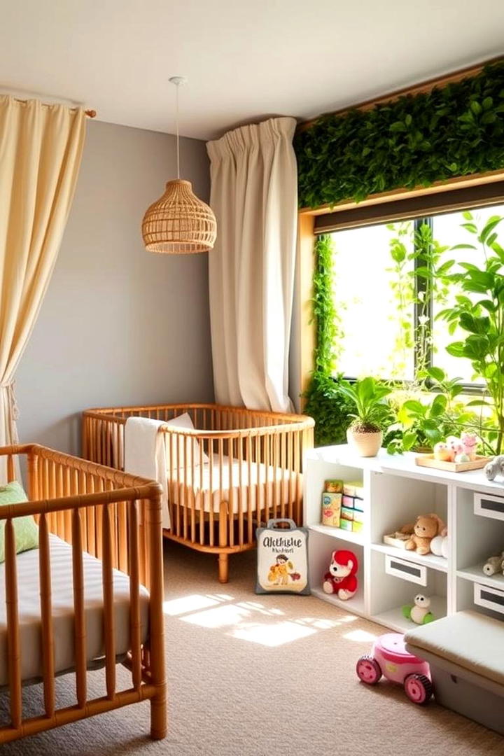 Eco Friendly Materials - 21 Shared Kids Room Design Ideas