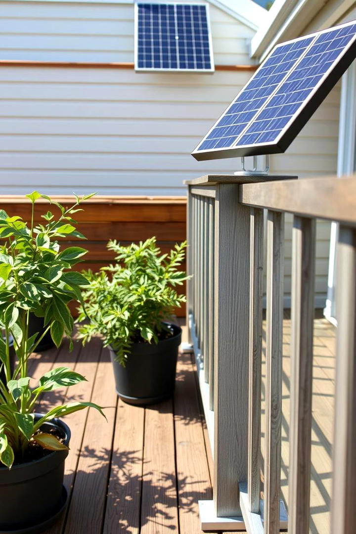 Eco Friendly Metal Fusion - 30 Metal Deck Railing Ideas