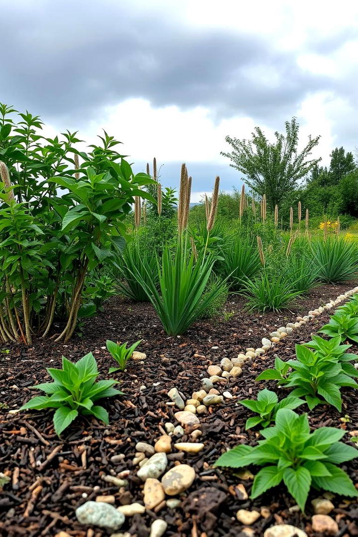 Eco Friendly Mulch Gardens - 21 Front Yard Landscaping Ideas With Rocks and Mulch