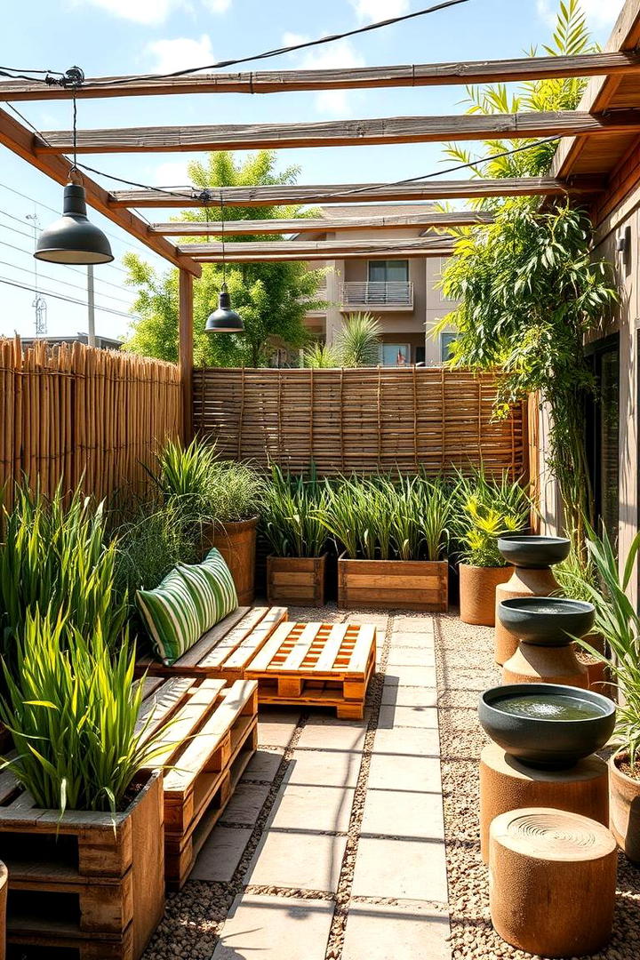 Eco Friendly Natural Oasis - 21 Outdoor Living Room Ideas