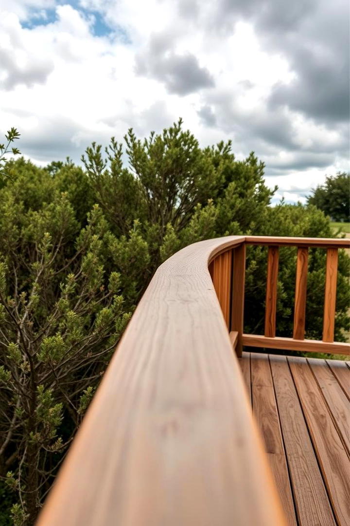 Eco Friendly Railing with Recycled Materials - 21 Deck Railing Ideas