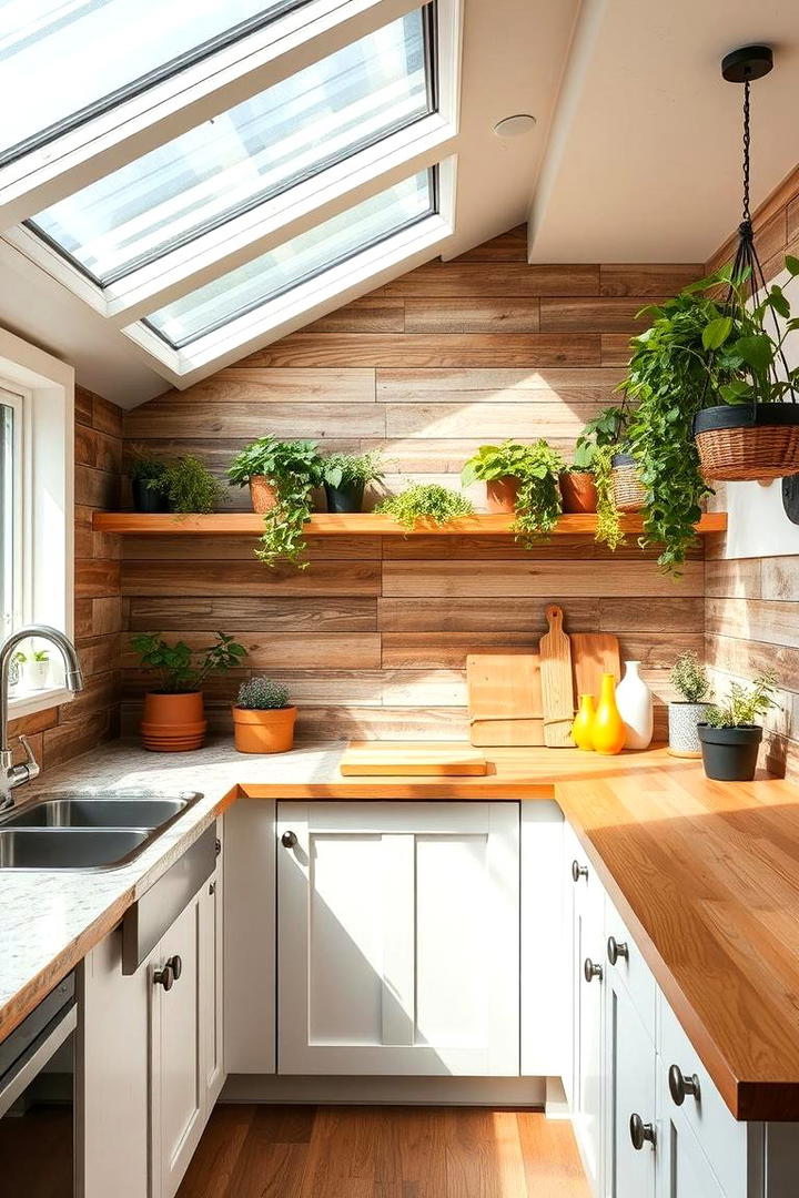 Eco Friendly Reclaimed Shiplap - 30 Shiplap Backsplash Ideas for Your Kitchen