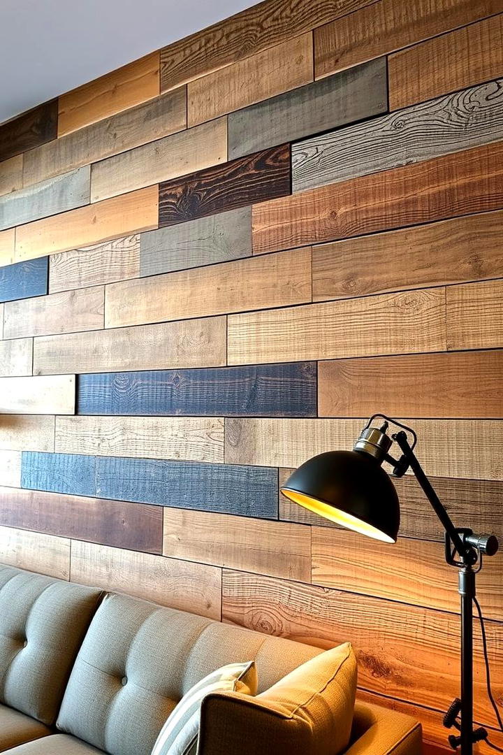 Eco Friendly Reclaimed Wood - 30 Half Wall Ideas