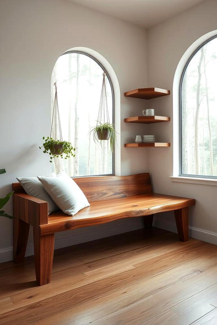 Eco Friendly Reclaimed Wood Bench - 21 Window Seat Ideas