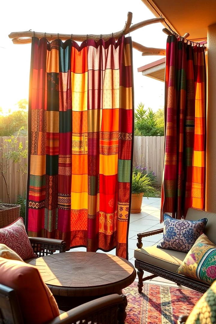 Eco Friendly Recycled Materials - 30 Patio Curtain Ideas