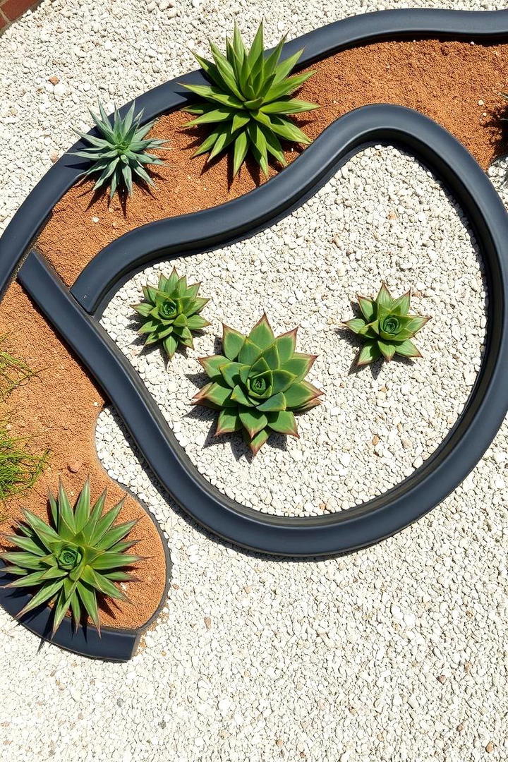 Eco Friendly Recycled Plastic Edging - 30 Modern Garden Edging Ideas