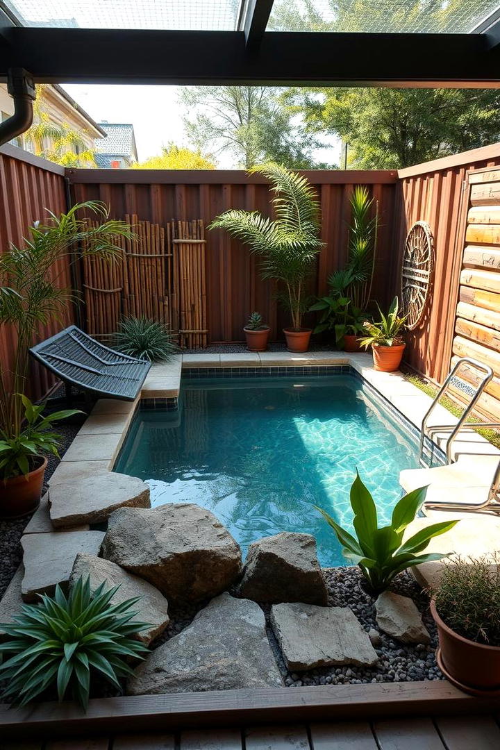 Eco Friendly Retreat - 30 Shipping Container Pools