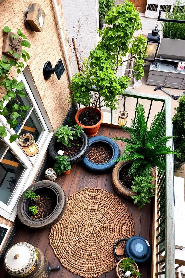 Eco friendly Balcony Makeover - 21 Small Balcony Ideas