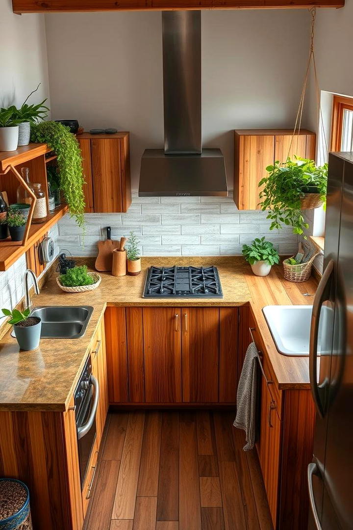 Eco friendly Materials - 21 Modern Kitchen Ideas