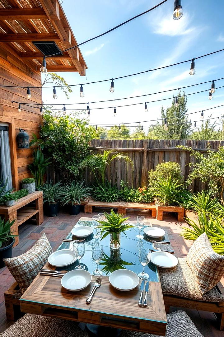 Eco friendly Outdoor Dining - 30 Outdoor Dining Area Ideas