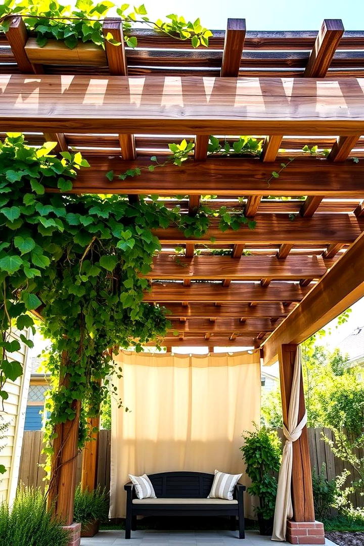 Economical Pergola Creation - 21 Backyard Ideas on a Budget